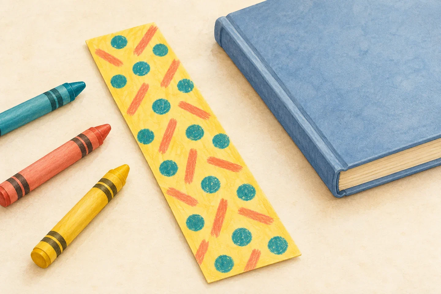 Illustrated example for Design a Pattern Bookmark: A Small Creative Project