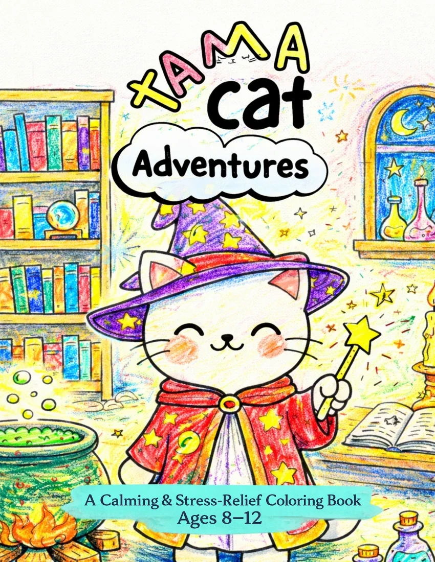 Front cover of Tama Cat’s Adventures