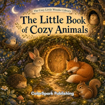 Front cover of The Little Book of Cozy Animals