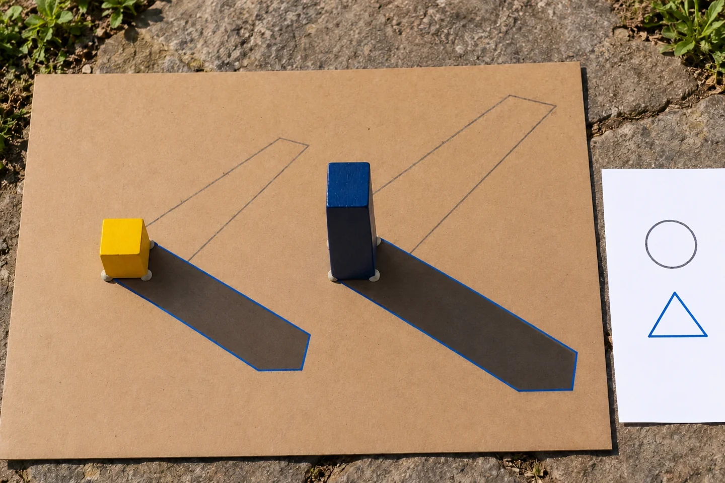 Same two blocks on original footprints